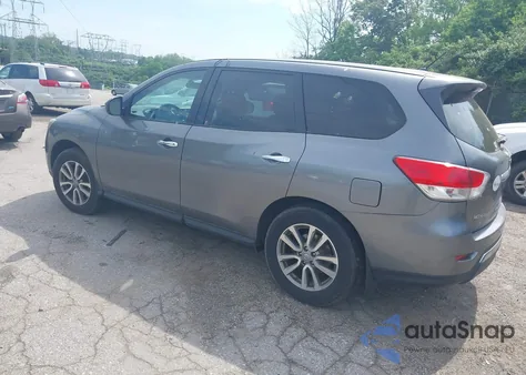 2015 Nissan Pathfinder S from USA, damaged, VIN 5N1AR2MM1FC611967